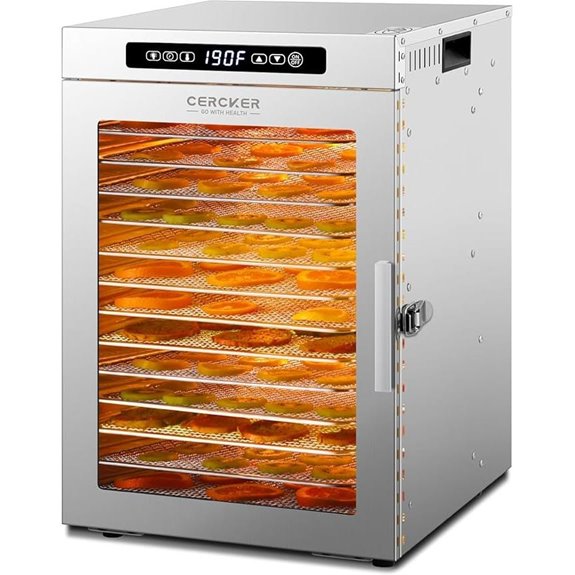 Commercial Food Dehydrator Machine with 14 Trays