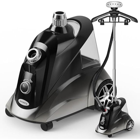 Jenaely 1500W Standing Garment Steamer with Accessories