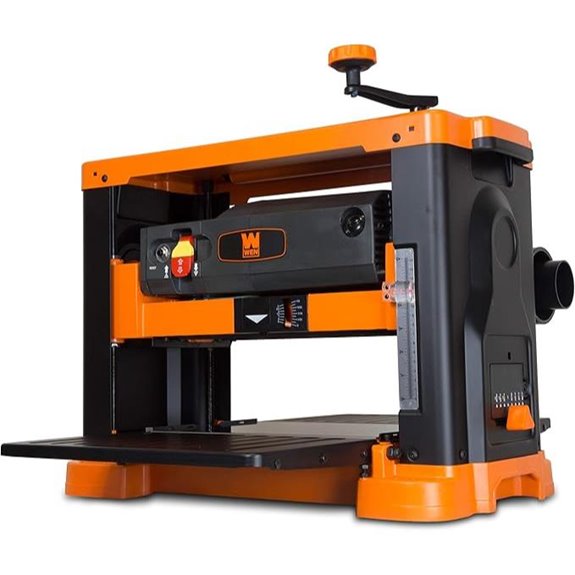 WEN PL1326 15-Amp 13-Inch Spiral Benchtop Thickness Planer