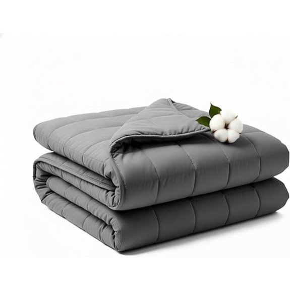 Weighted Blanket 15lbs Full Size with Glass Beads