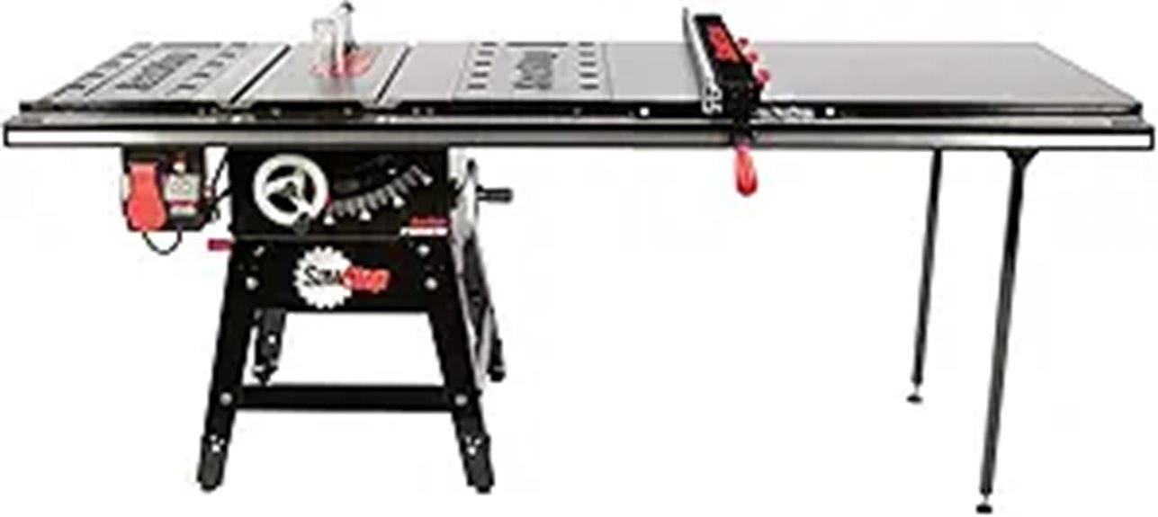 Contractor 1.75HP Saw with T-Glide Fence