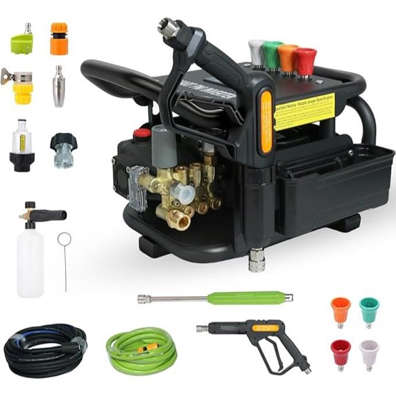 2025 Electric Pressure Washer 2.3GPM 3HP with Nozzles