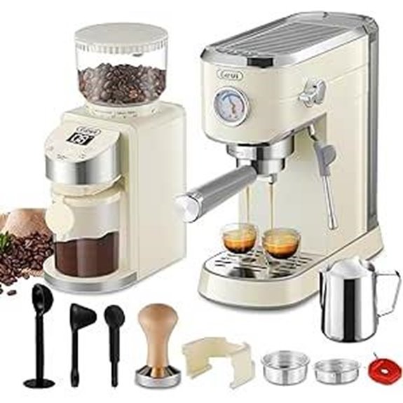 Gevi 20 Bar Espresso Machine with Grinder