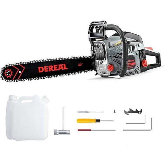 Gas Chainsaw 20 Inch 62CC 3.4HP Outdoor Garden Farm
