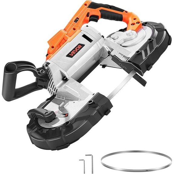 VEVOR 20V Cordless Band Saw with Adjustable Speed