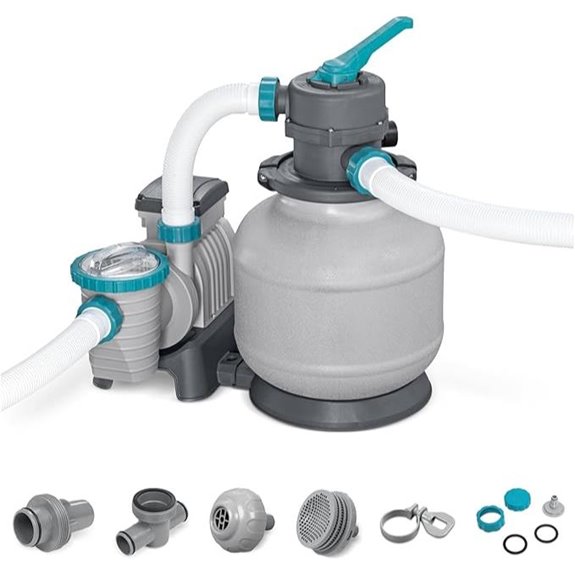 Bestway 2,200 Gallon Pool Sand Filter Pump