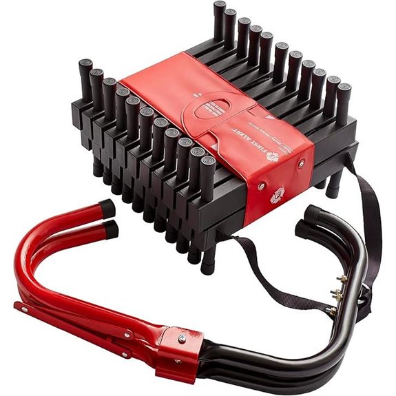 First Alert 24-ft Steel Fire Escape Ladder