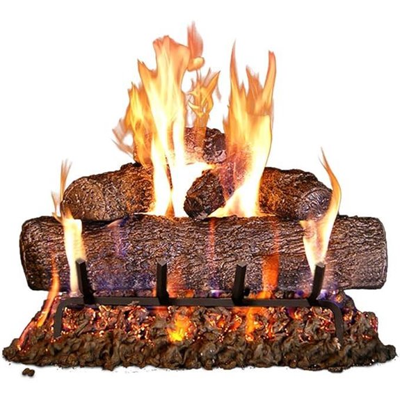 Fyreside 24-Inch Live Oak Gas Log Set with Burner