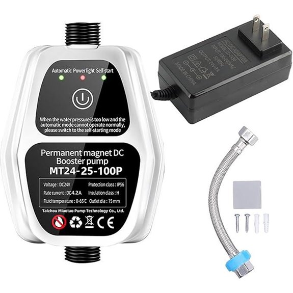24V Water Pressure Booster Pump with Auto Sensing