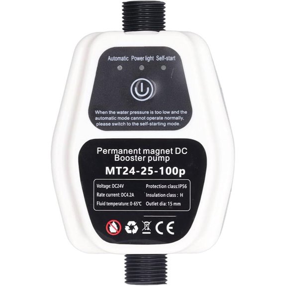 24V DC Water Pressure Booster Pump 25L/Min