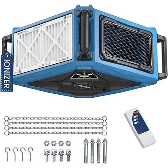 ALORAIR 270° Intake Dust Collector with Ionizer