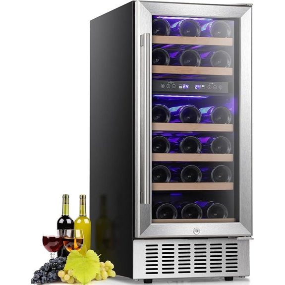 Antarctic Star 28-Bottle Dual Zone Wine Fridge