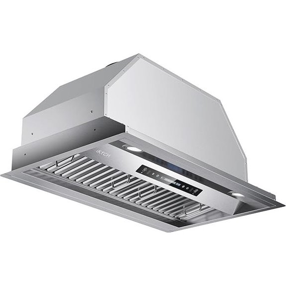 IKTCH 30-Inch Range Hood with Lights & Filters