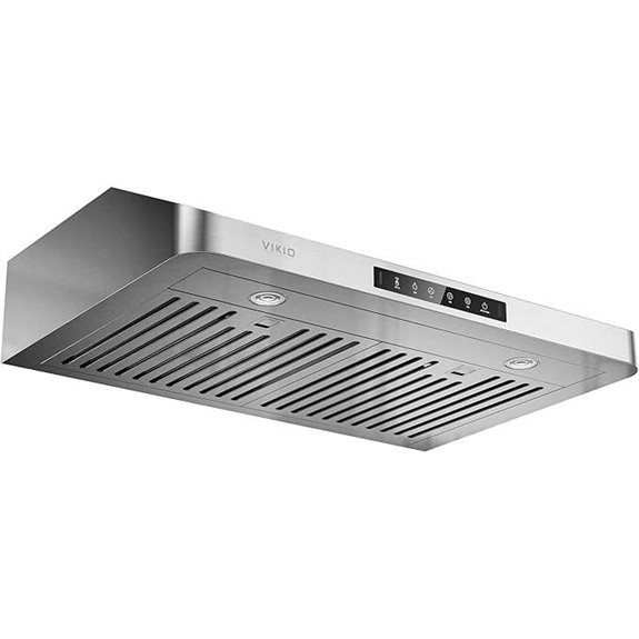 30-Inch Range Hood with Touch Control and LED Light