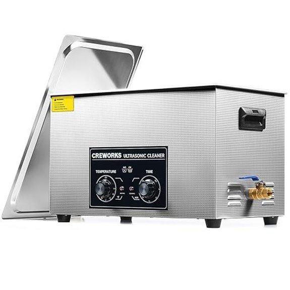 CREWORKS 30L Ultrasonic Cleaner with Heater & Timer