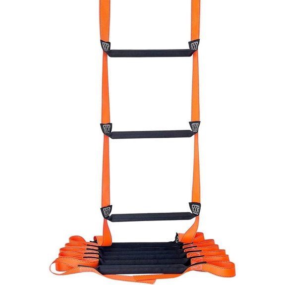 Fire Escape Ladder 32.8 Feet Emergency Rope Ladder