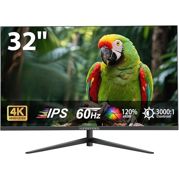 32-Inch 4K UHD IPS Monitor with FreeSync and VESA