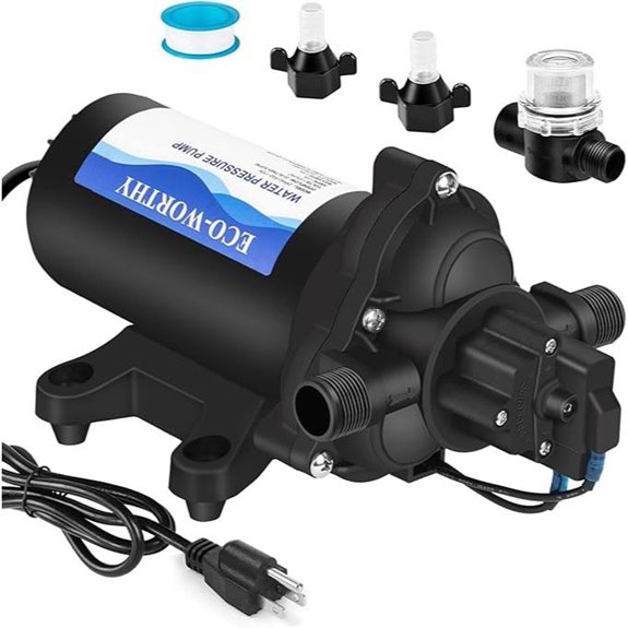 ECO-WORTHY 33-Series Water Pressure Diaphragm Pump