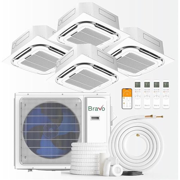 BRAVO 36,000 BTU 4-Zone Mini Split AC & Heat