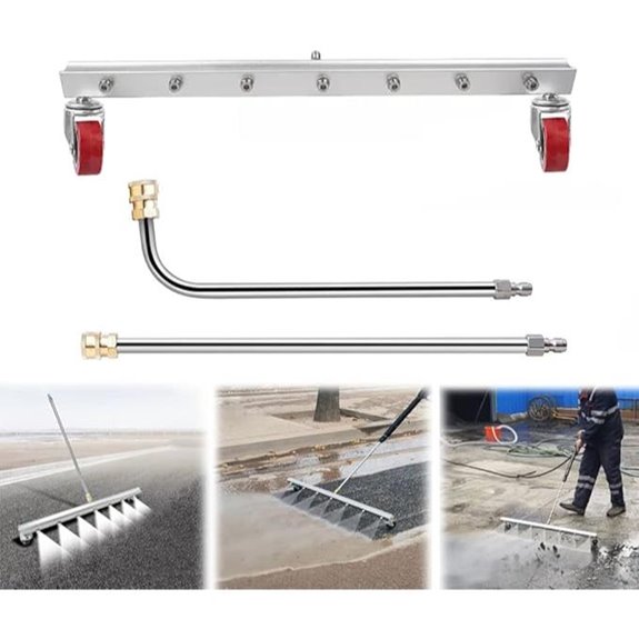 39-Inch Water Broom Pressure Washer Surface Cleaner