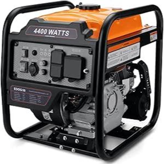Power Equipment 4400W Gas Inverter Generator RV & Home