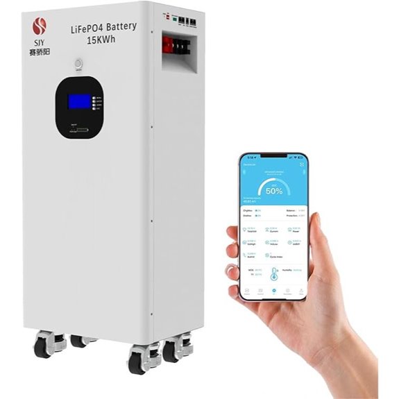 16kWh 48V Lifepo4 Lithium Battery with BMS