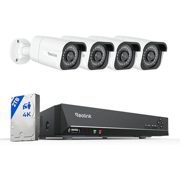 REOLINK 4K Security Camera System with NVR