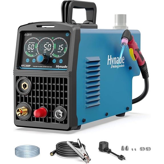 Hynade 50A Plasma Cutter with Large LED Display