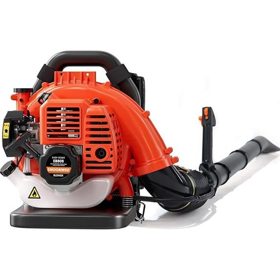 Gas-Powered Backpack Leaf Blower 52cc 200 MPH