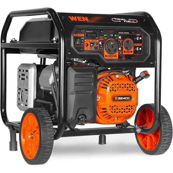 WEN 5,600-Watt Dual Fuel Portable Generator