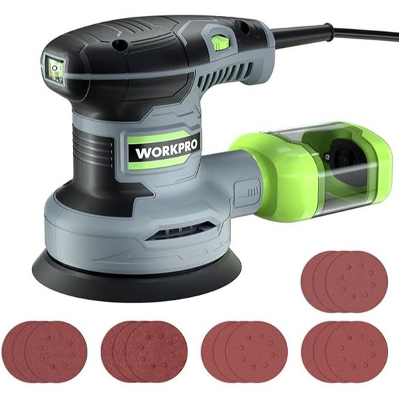 WORKPRO 5-Inch Random Orbit Sander with Dust Collector