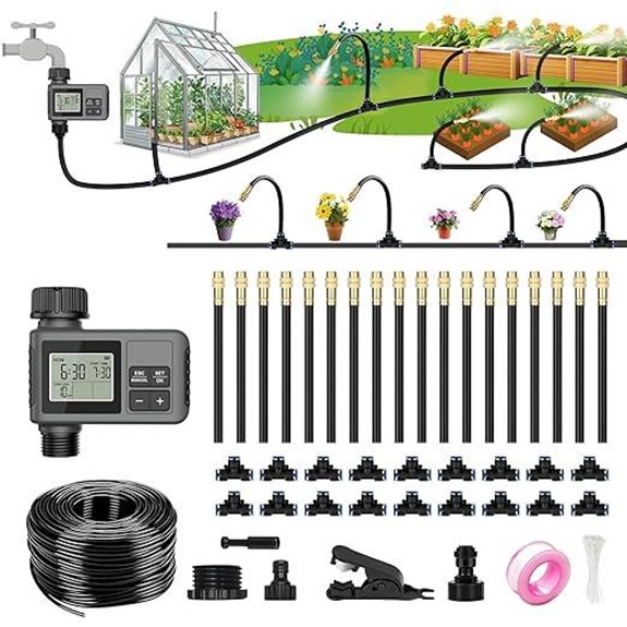 60FT Automatic Garden Drip Irrigation System