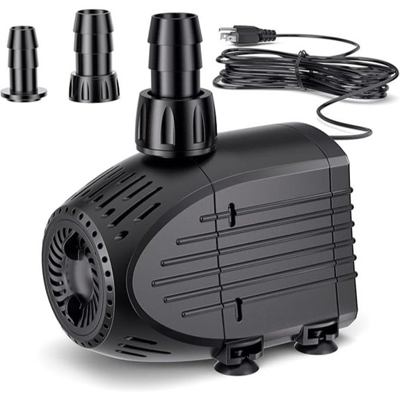 NFESOLAR 60W Submersible Water Pump for Fountains