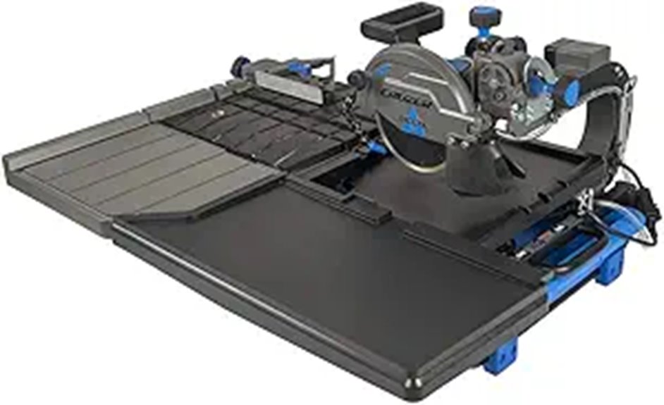 Delta - 7 in. Cruzer Wet Tile/Stone Saw