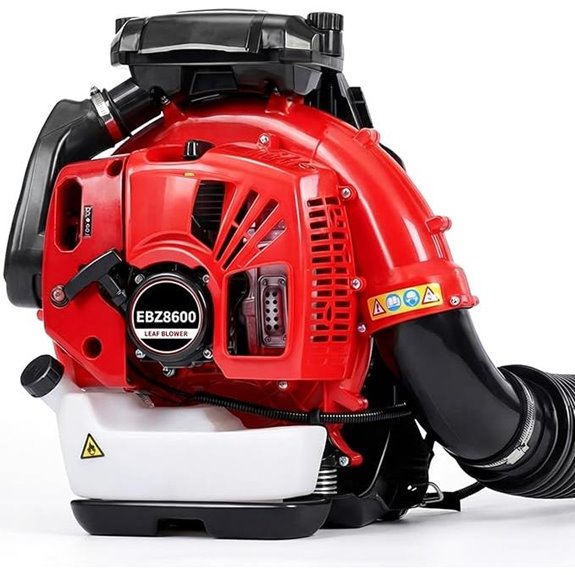 80cc Gas Backpack Leaf Blower for Heavy Yard Cleanup