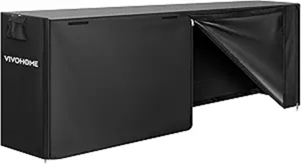 VIVOHOME 8ft Waterproof Log Rack Cover