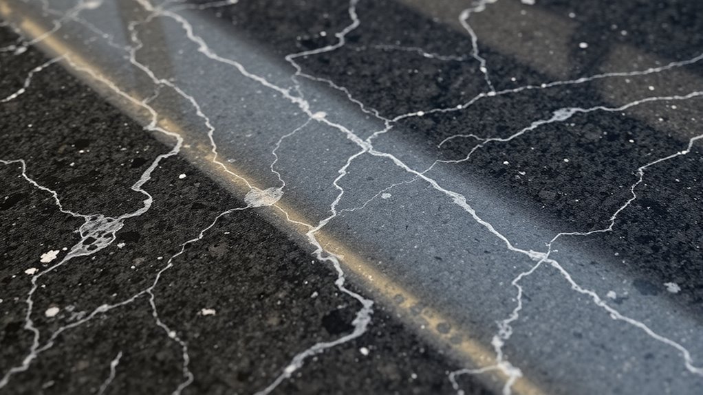 acid reacts with minerals