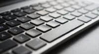 adjust keyboard angle subtly