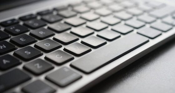 adjust keyboard angle subtly