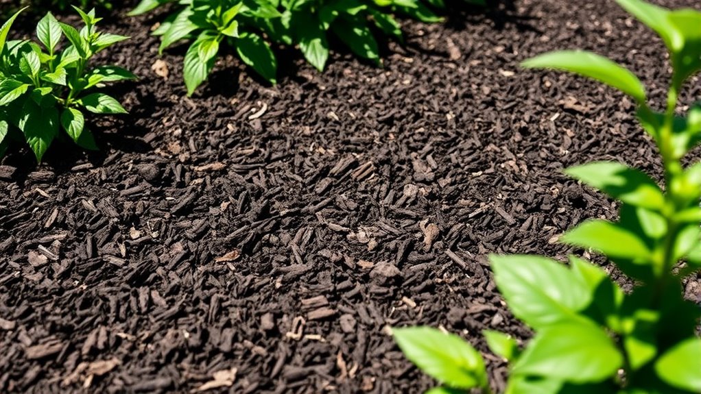 adjust mulch for optimal growth