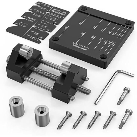 Chisel Sharpening Jig Kit with Adjustable Angle