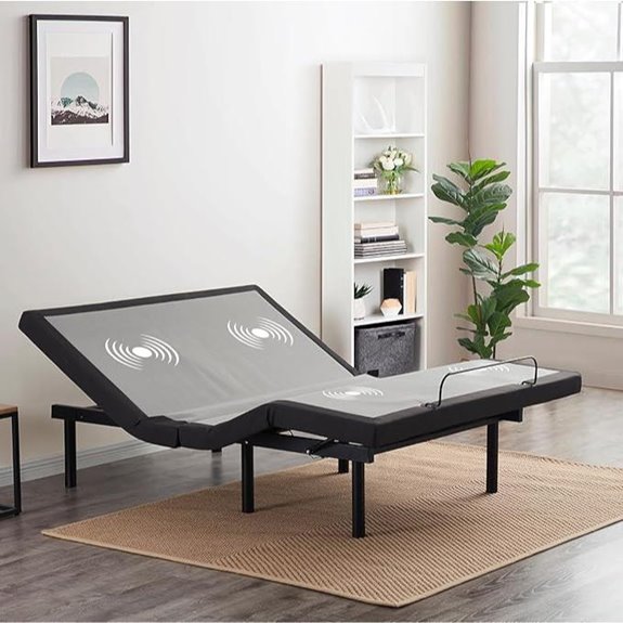 Nestl Adjustable Bed Frame with Massage and USB Ports