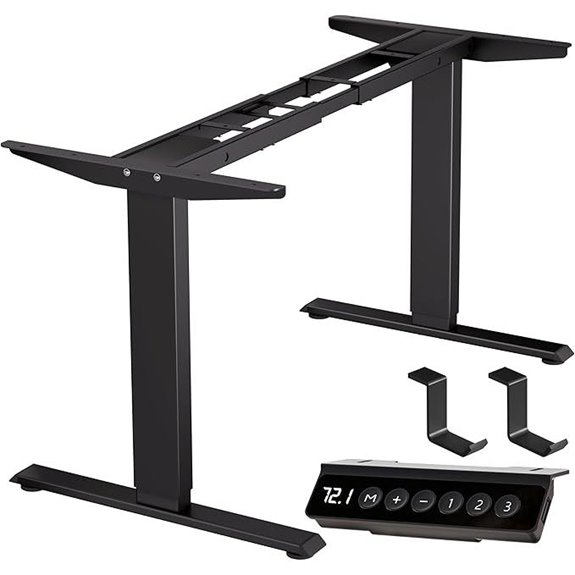 BIZUM Electric Standing Desk Frame with USB Ports