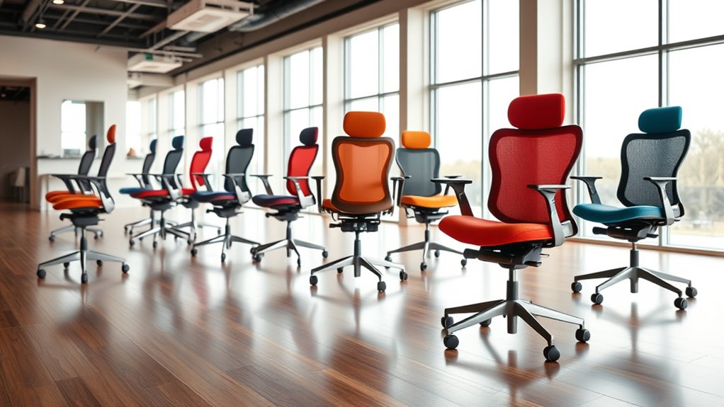 adjustable ergonomic saddle chair