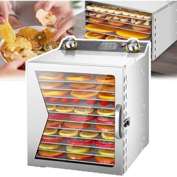 Food Freeze Dryer with Timer & Temperature Control