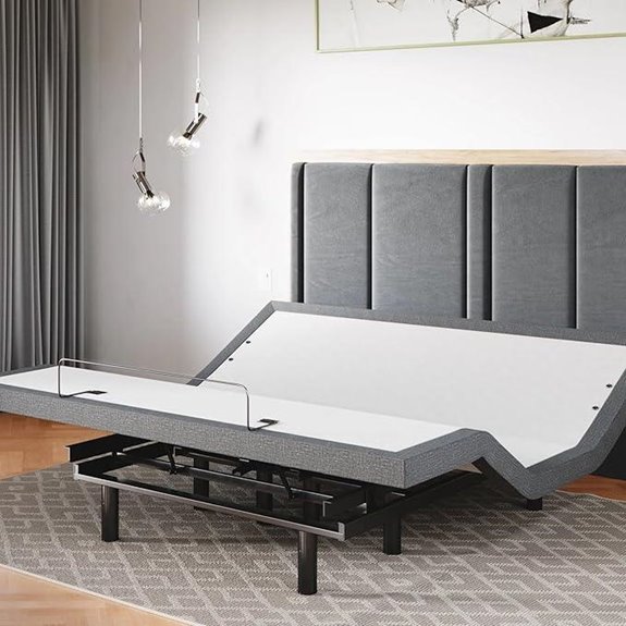 Sven & Son King Adjustable Bed Base with Massage