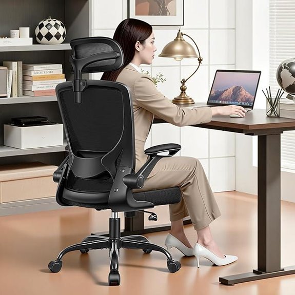 Ergonomic Mesh Office Chair with Adjustable Support