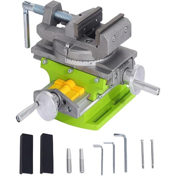 Rotary Table 90° Cross Slide Drill Press Vise
