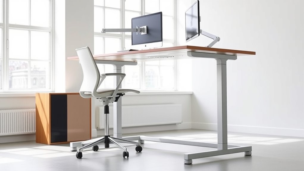 adjustable stable spacious workspace