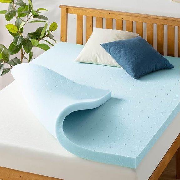 Best Price Ventilated Memory Foam Mattress Topper